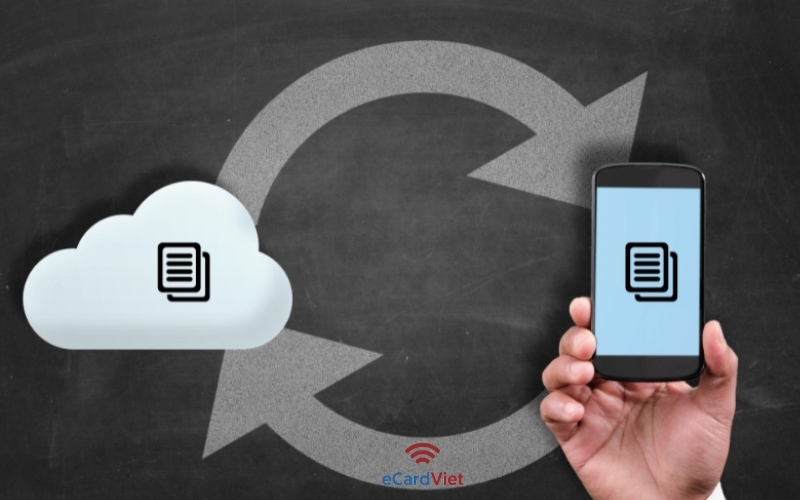 Danh thiếp online giúp đồng bộ thông tin